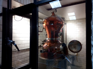 Tiny still at the London Distillery Company