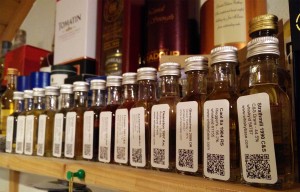 Whisky sample library