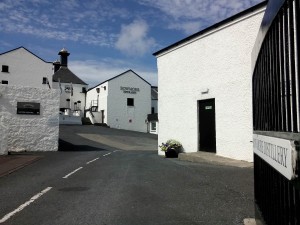 Entrance to the Bowmore Distillery