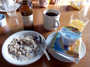 Breakfast with Caol Ila