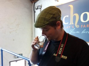 Nosing the Kilchoman New Make