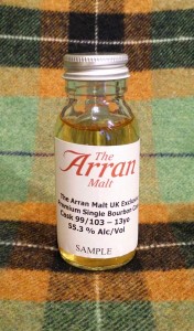 Arran 13yo UK exclusive single cask 99/103