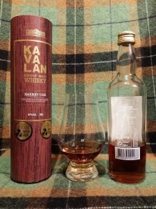 Kavalan Solist Sherry NAS 20cl bottle