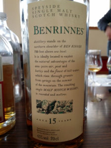 Benrinnes 15 years Flora & Fauna