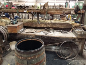 Speyside Cooperage - a Cooper's workspace