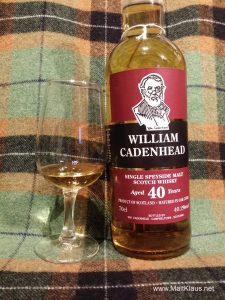 William Cadenhead 40yo Single Speyside Malt 