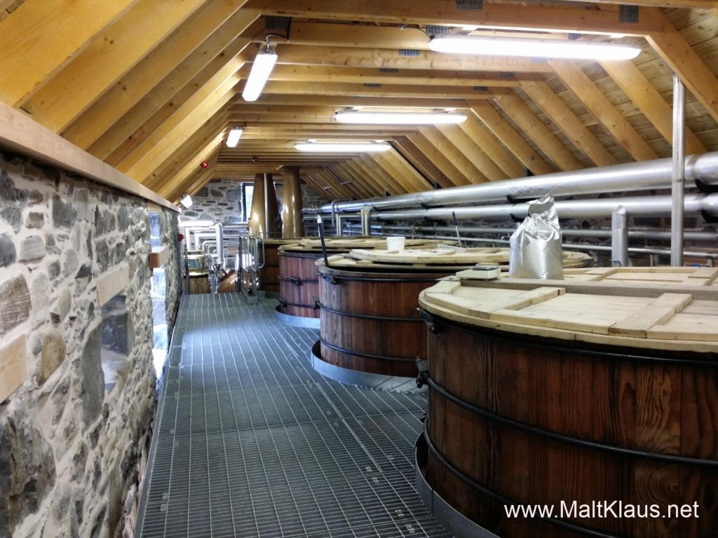 The main production building of Ballindalloch distillery