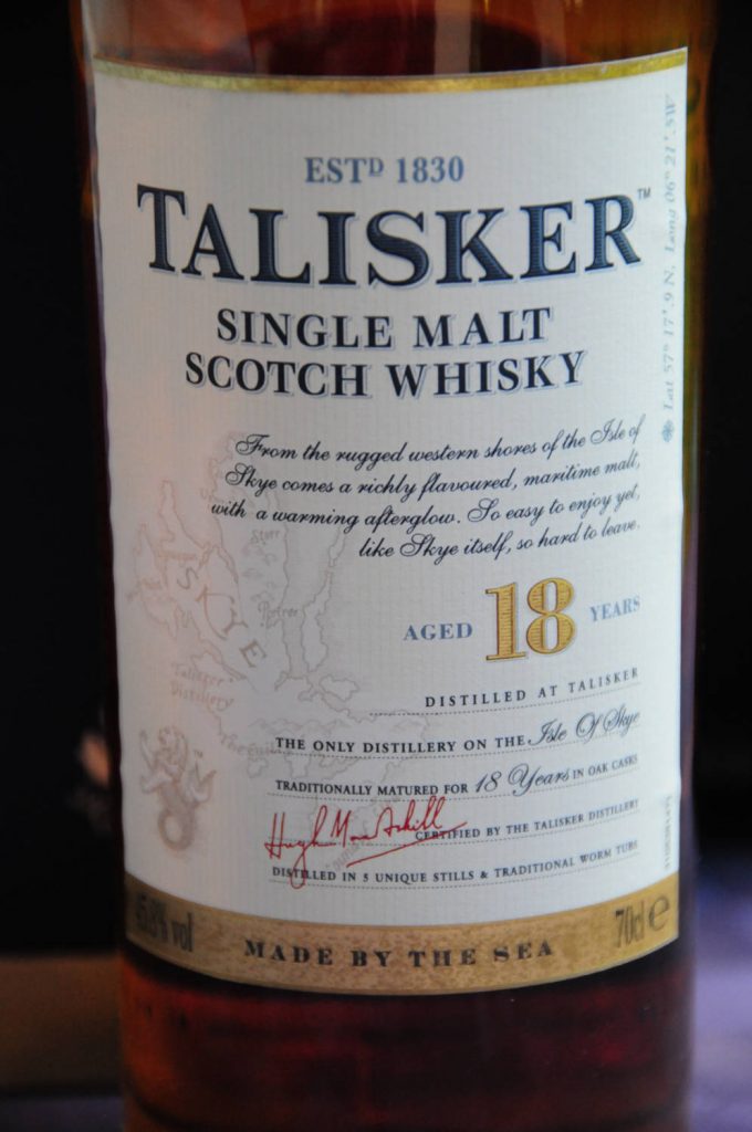 Talisker 18 year old