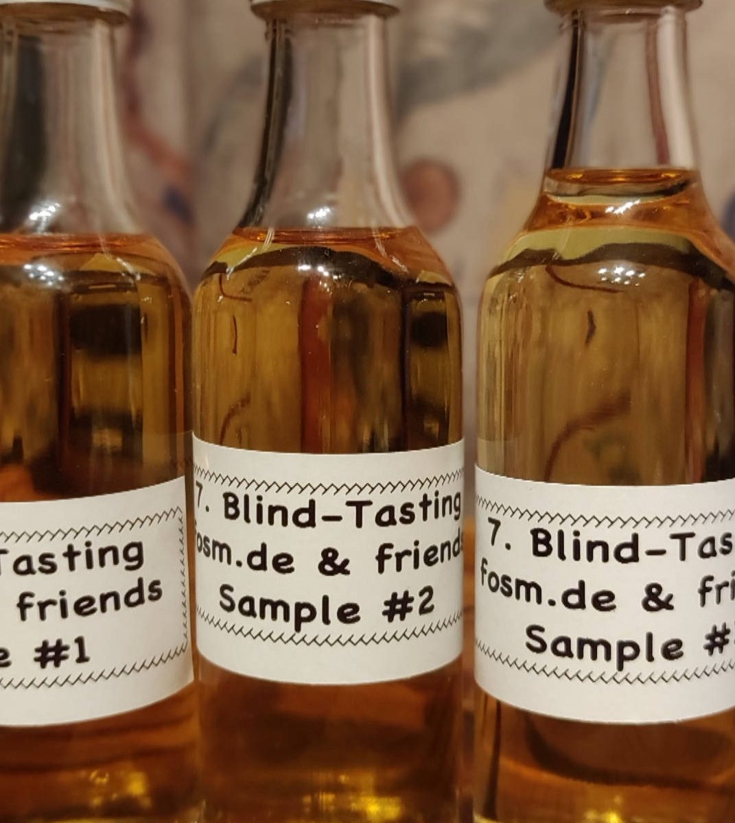 Glenfiddich blind tasting by Peter Moser